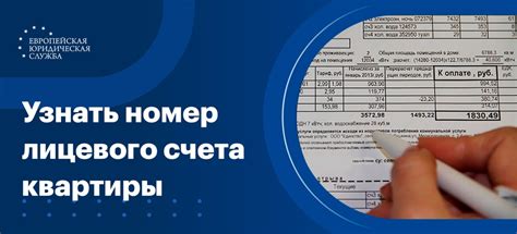 Способы узнать номер лицевого счета