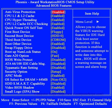 Способ 3: Информация о BIOS в системном BIOS Setup