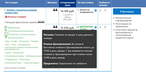 Сроки отмены бронирования на Booking