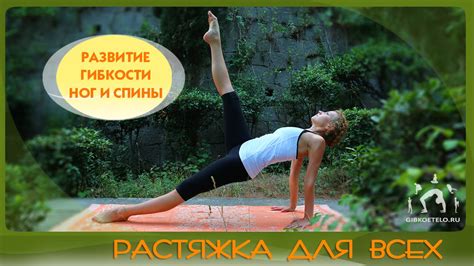 Техники растяжки для ног и спины