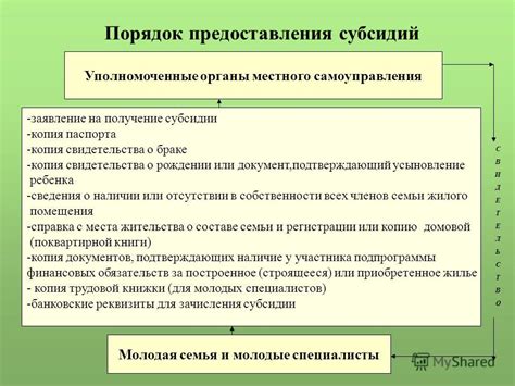 Уполномоченные органы и специалисты