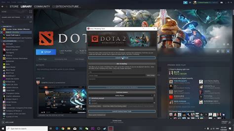 Установите и настройте Dota 2 Workshop Tools