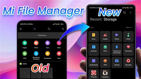 Установка приложения с помощью Mi File Manager