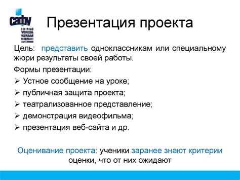 Утверждение и официальная презентация