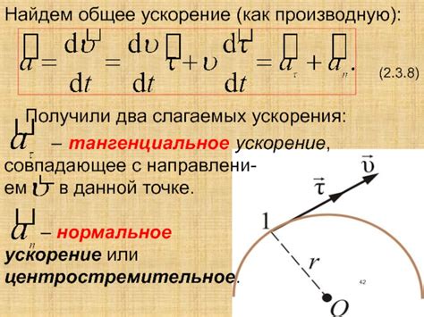 Физические основы принципа равного ускорения