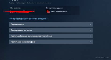 Четвертый шаг - использование имени аккаунта в Steam