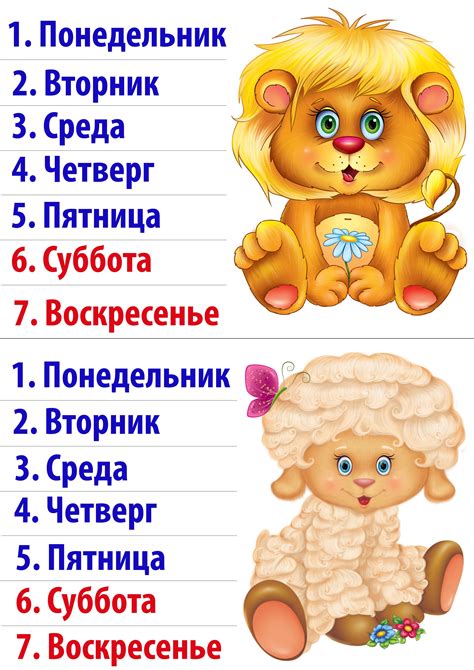 Числа, основанные на счастливых днях недели