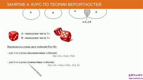 Что такое вероятность совместных событий