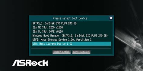 Шаги по отключению USB портов в BIOS Asrock