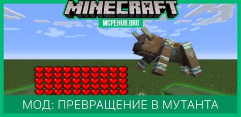 Шаги создания зомби мутанта в майнкрафте
