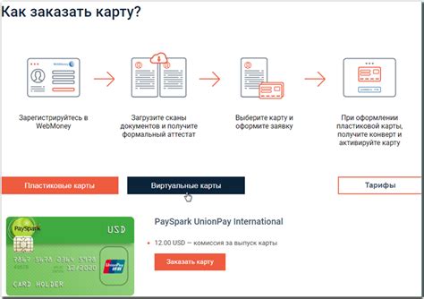 Шаг пятый: получение виртуальной карты и начало использования