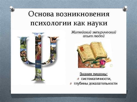 Эпоха возникновения психологии как науки