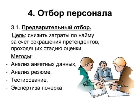  Найм персонала и разработка учебной программы 