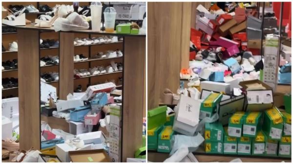 Екатеринбурженки разнесли магазин с дешевой одеждой и обувью (ФОТО)