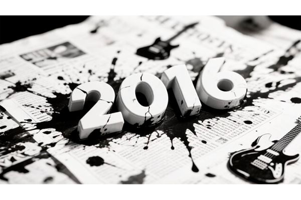 Музыка, сделавшая 2016 год